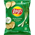 thumbnail image 2 of Lay's Sour Cream Flavored Potato Chips, 1.5 ounce bags (Pack of 8) , Bundled by City Wide Gourmet, 2 of 6