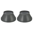 thumbnail image 1 of Unique Bargains 10' to 6' Duct Reducer Connector Ventilation Tube Increaser Adapter Grey 2 Pack, 1 of 5