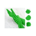 thumbnail image 2 of INSPIRE CHIC Women's Halloween Long Gloves 1920S Evening Party Full Finger Mittens Elegant Opera Glove Green One Size, 2 of 4
