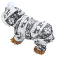 thumbnail image 4 of Winter Dog Clothes, 4 Feet Comfortable Warm Pet Clothes, For Small Medium Large Dog Cat L, 4 of 8