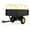 Yellow, variant on M optimized Heavy Duty 750 LBS Garden Cart ATV Trailer Tow Behind Steel Dump Cart, 17 Cubic Feet Yard Garden Trailer with Removable Sides & All Terrain Tires, Fits Lawn Mower, Tractor
