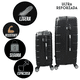 thumbnail image 5 of Juego 2 Maletas De Viaje 10 Kg Y 25 Kg Rigidas Ruedas Desmontables Y Candado Numerico, 5 of 5