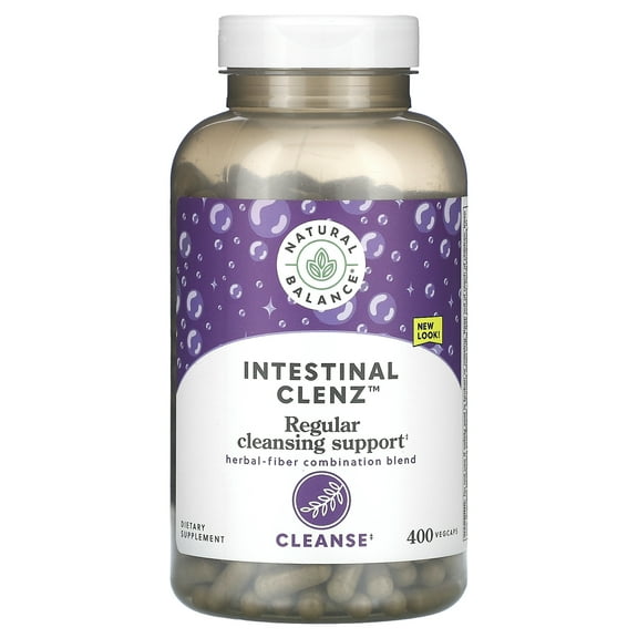 Natural Balance Intestinal Clenz, Cleanse, 400 Vegcaps