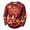 03#Wine, variant on Pumpkin Ghost Moon Graphic Casual Sweatshirt for Men Crew Neck Long Sleeve Halloween Holiday Daily Pullover