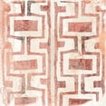 thumbnail image 3 of Vess, June Erica 20x20 Black Modern Framed Museum Art Print Titled - Red Earth Textile V, 3 of 5