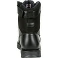 thumbnail image 4 of Rocky Women's Portland 8" Black Side Zip Waterproof Public Service Boot, 4 of 5
