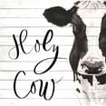 thumbnail image 3 of Green, Jenny 12x12 Black Modern Framed Museum Art Print Titled - Holy Cow, 3 of 5