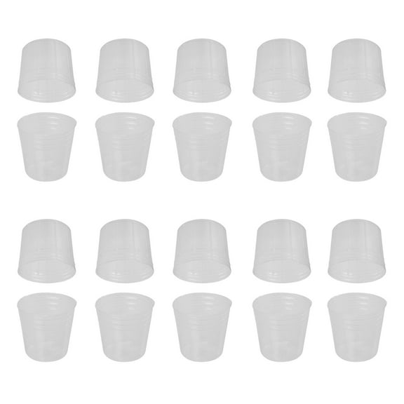 COOPHYA 50 Set Gardening Cups for Gardeners Square 1.97X1.97X1.38in
