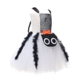 thumbnail image 4 of FEOYA Girls Witch Dress Tutu Dress for Toddler Kids Tulle Dress Carnival Spider Dress with Broom and Hair Clips for 6-7 Years, 4 of 7