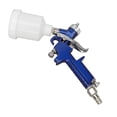 thumbnail image 4 of Pistola pulverizadora de aire HVLP con alimentación por gravedad, pulverizador de pintura neumático, herramienta de pulverización para madera, metal y plástico, 4 of 15