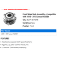 thumbnail image 2 of Front Wheel Hub Assembly - Compatible with 2010 - 2012 HS250h 2011, 2 of 2