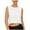 White, variant on Ltctricy Workout Tank Tops for Women Summer Crew Neck Sleeveless Cropped Athletic Tank Tops Running Gym Camisole Shirts