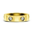thumbnail image 1 of JeenMata Alianza de Boda Clásica Anillo de Bodas de Amor: Regalo de Aniversario y Significativo para Mujeres en Baño de Oro Amarillo, 1 of 5
