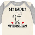 thumbnail image 4 of Inktastic Veterinarian Daddy Vet Boys or Girls Long Sleeve Baby Bodysuit, 4 of 5