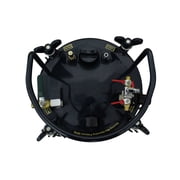 5 Gallon 80 PSI Oil-Free Vertical Dolly Pressure Pot