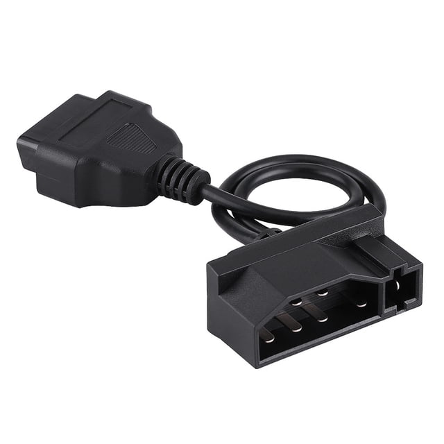 Cable de diagnóstico del conector del adaptador OBD2 OBDII de 7 pines a 16 pines para Ford Jadeshay A