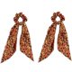 thumbnail image 1 of 2Pcs Halloween Pumpkin Hair Scrunchies Hair Tie Headband Headdress for Women, 1 of 3