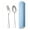 Pink, variant on Portable Stainless Steel Fork & Spoon Cutlery Set, Compact Flatware Kit with Gift Box, Simple Stylish Utensils for Outdoor Travel, Camping, Picnic & Daily On-the-Go Dining Use, Pink