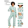 thumbnail image 3 of MINTREUS Couple Christmas Pajama Sets Soft PJs Sets for Couples/Women/Men Matching Sleepwear with Pockets, 3 of 6