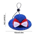 thumbnail image 3 of Huge Memorial Day Savings! Boovnll 4th of July Tree Decorations, Red White Blue Hanging Hat Patriotic Ornaments, 4th of July Ornaments for Memorial Day Party Hanging Decor, 4th of July Decorations, 3 of 6