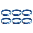 thumbnail image 1 of 10 PCS Bandera de bandera impresa Silicona Mintería de silicio de moda Sports Sports Pulsera de pulsera de mano para el partido de fútbol deportivo (Bélgica), 1 of 6