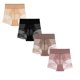 thumbnail image 1 of Calzones De Mujer Sin Costuras Malla Para Damas, Semitransparente, Con Encaje, Seda Helada, Transpirable, Tiro Medio, Cómoda, 4 Unidades, 1 of 5