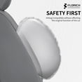 thumbnail image 6 of FLORICH Car Seat Covers Full Set, Luxury Design Seat Protectors, Universal Auto Interior Accessories Fit for Most Cars, Gray, 6 of 8