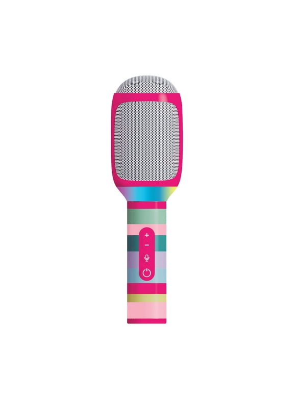 Packed Party IPX5 Water-Resistant Handheld Karaoke Microphone & Bluetooth Speaker for Summer Fun