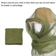thumbnail image 4 of Uxcell 71"x35" Camouflage Netting Camo Scarf Camo Netting Veil Desert Mesh Scarves for Outdoor Activities Green, 4 of 5
