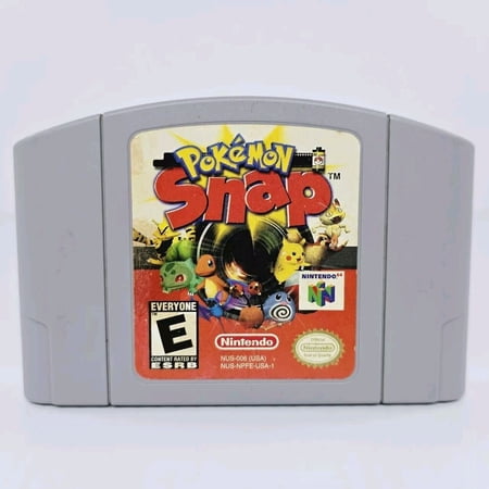 Pokemon Snap Nintendo 64 N64 Tested