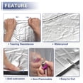 thumbnail image 4 of Unique Bargains 788mil 20mm 0.31sqft Car Sound Deadening Mat Glassfiber Heat Shield Material Universal for Hood Boat Engine Cover 78.74"x19.69" Silver Tone, 4 of 7