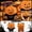 C002- Orange, variant on Halloween Decor, Halloween Cat Decor, Pumpkin Decor, Cute Plush, 10X7 Inch Cozy Orange Furry Smiling Jack-O-Lantern Cat Figure for Indoor Porch, Countertop, Spooky Season Accent