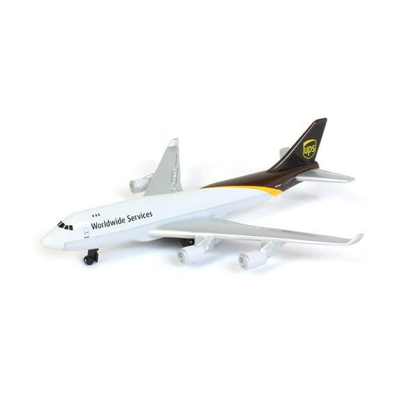 Daron Avion Jouet – UPS – Modèle d'Avion en Métal Moulé sous Pression avec Pièces en Plastique pour Enfants de 3 Ans et Plus