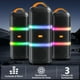 thumbnail image 2 of Bocina JYX Altavoz Bluetooth Portátil Inalámbrico con 2 Micrófonos y Luz Rgb para Fiestas Karaoke, 2 of 9