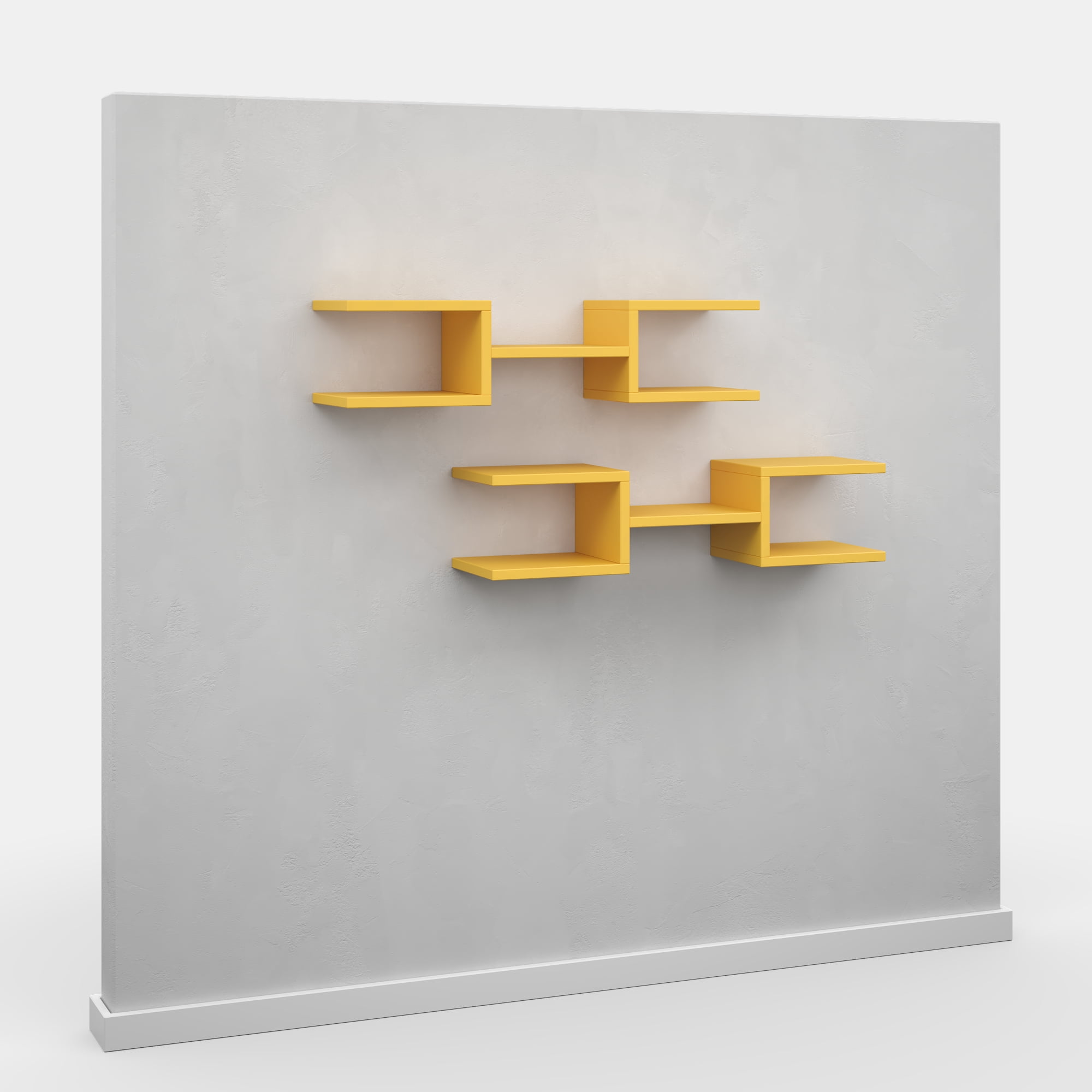 Ada Home Decor Welby Modern Wall Shelf - 6.69'' H x 29.53'' W x 7.87'' D