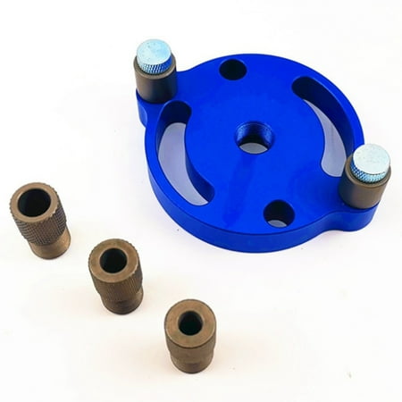 

Aluminum Alloy Self-Centering Dowel Jig Wood Panel Puncher Hole Locator Beech Center Hole Position Measuring