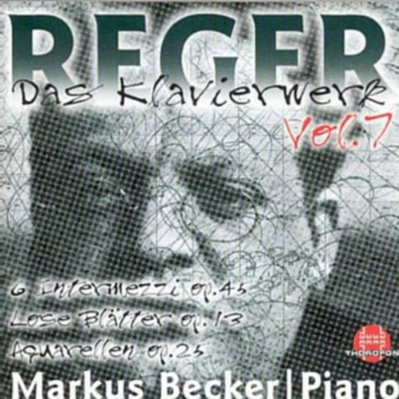 M. Reger - Complete Piano Works 7 - Music & Performance - CD
