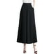thumbnail image 3 of Pantalones de pierna ancha para mujer, pantalones rectos decorados con botones de cintura alta, ropa de calle elástica, pantalones palazzo largos para , negro, 2XL Salvador Dali Pantalones de pierna ancha para mujer, 3 of 10