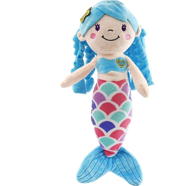 Muñeca de peluche HUOGUO, princesa sirena, princesa, suave, 30 cm