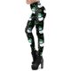 thumbnail image 5 of Gibobby Leggings deportivos mujer Leggings con estampado navideño para mujer Pantalones de bota casuales ajustados sexy(Verde,G), 5 of 5