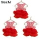 thumbnail image 2 of Apuakthei - Vestido de malla para perro con tiras a rayas para mascotas, 3 piezas, 2 of 5