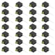 thumbnail image 2 of 100 Uds. Kit de luz de diodo de sombra LED de 3mm con soporte lateral accesorios industriales de un solo orificio, 2 of 8
