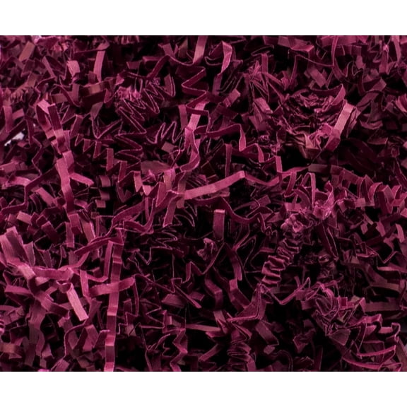 3-Ply Crinkle Cut Shredded Paper, 2 lb – Burgundy