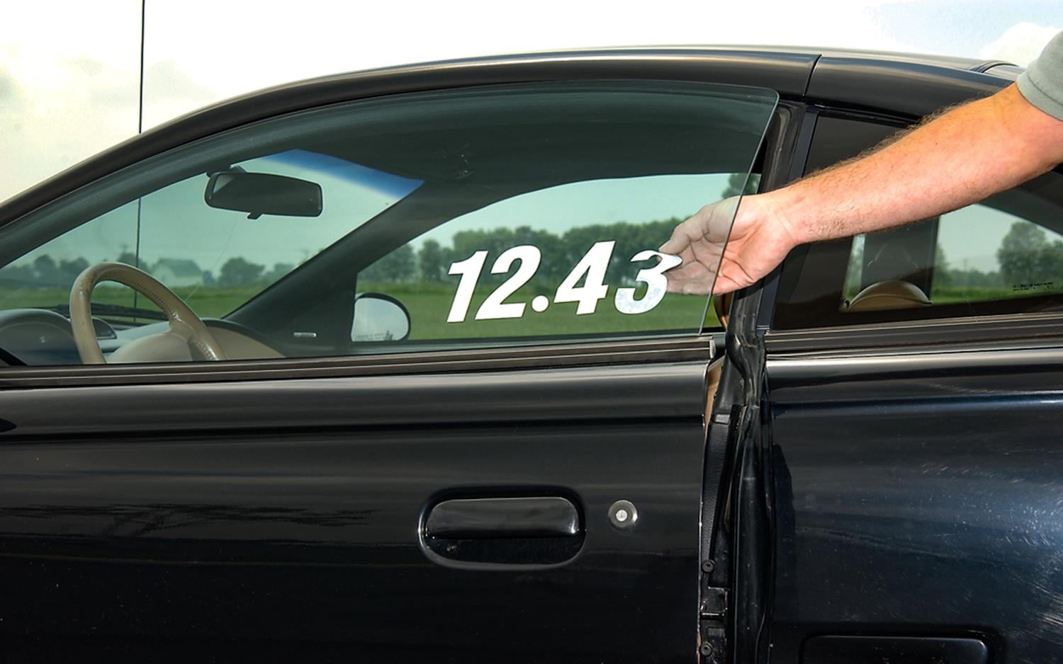 JEGS 1030 Vinyl DialIn Number Set