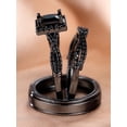 thumbnail image 1 of 3pcs/set Cubic Zirconia Decor Ring, 1 of 4