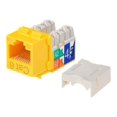 thumbnail image 4 of MP Cat6 Punch Down Keystone Jack - Yellow, 4 of 6