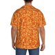thumbnail image 3 of Balery Orange Glitter Camisa Casual de Manga Corta con Botones para Hombre, Texturizada, Estilo Cubano, para Playa, Verano-X-Large, 3 of 5