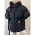 thumbnail image 5 of Chaleco acolchado de algodón para mujer, chaqueta de media manga para invierno, chaleco de manga corta, abrigo Popular para otoño y primavera, 5 of 5