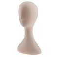 thumbnail image 1 of BELOVING Pro Female Mannequin Manikin Head Hair Glasses Display Model Stand Beige Skin Color, 1 of 10