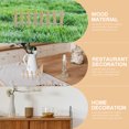 thumbnail image 2 of CTIRCHIU 12Pack Mini Fence Garden Wood Natural Color Home Decoration, 2 of 8